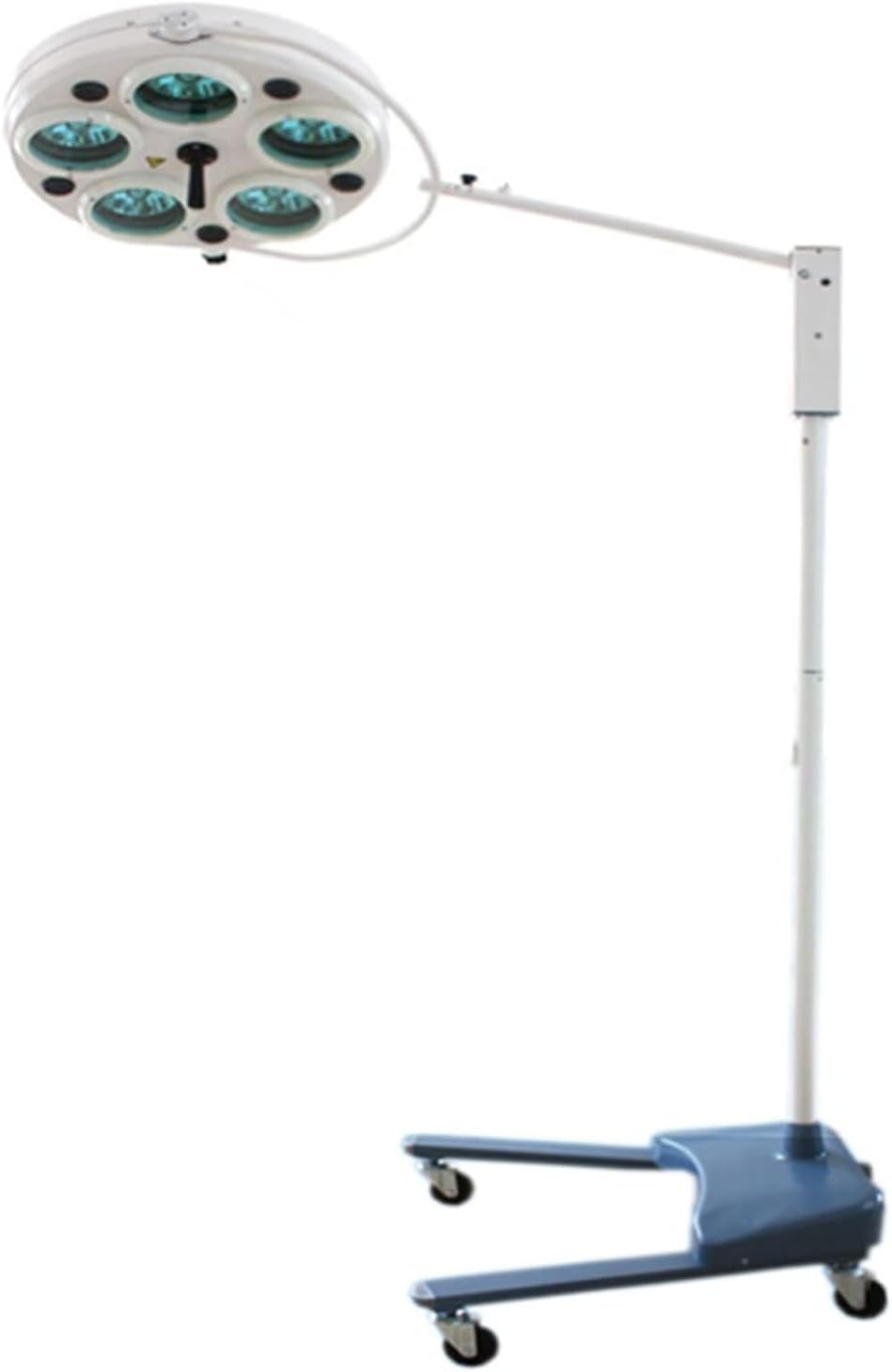 Five-Hole Operating Floor-Standing Shadowless Lamp Movable Standing Examination Light (30 LEDs Lamp)