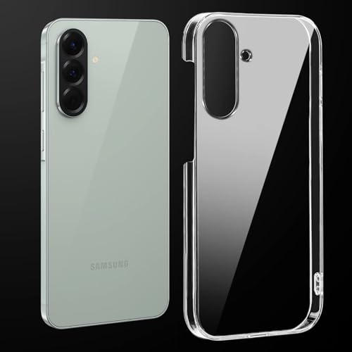 Image of DIZORO Compatible with Samsung Galaxy A56 5G Back Cover Case Clear,[ Anti Yellow ][Military Grade Protection] Hard PC Back Cover Transparent