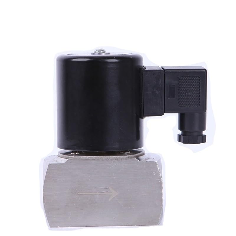 Électrovanne à gaz 12V 110V 220V 380V en inox normalement fermée pour commande de chauffage haute température
