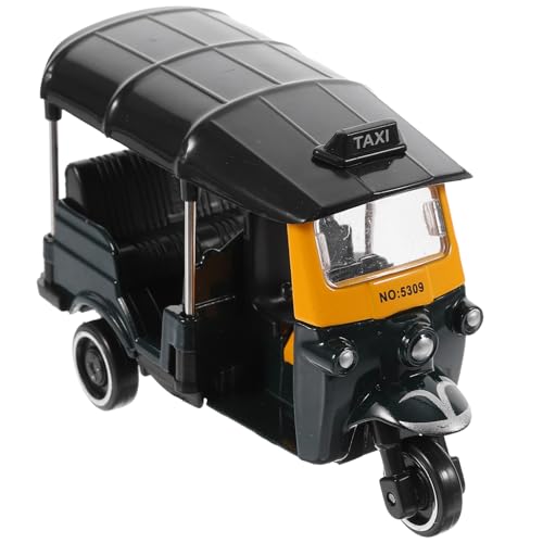 Toddmomy Vintage Tricycle Figurine Alloy Car Model Tricycle Ornament Home Decor