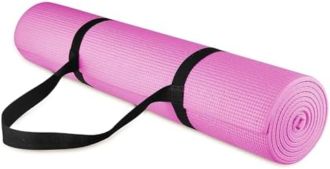 Fitvids All Purpose 1/4-Inch High Density Anti-Tear Exercise Yoga...