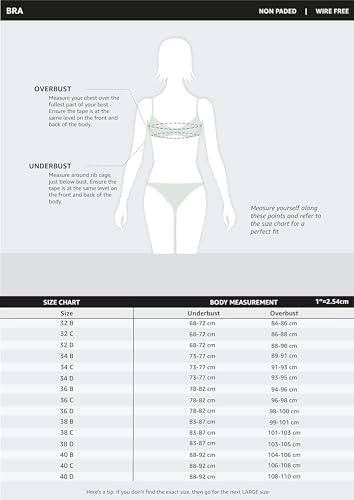 Image of Amazon Brand - Symbol Women's Shaper Bra | Full Coverage | Non Padded |Non Wired | Seamless Cups | Cotton Strech