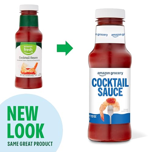 Amazon Grocery, Cocktail Sauce, 12 Oz (Previously Amazon Fresh, Packaging May Vary)