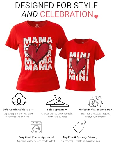 Image of Unique Baby Besties Mommy and Me Matching Mothers Day Shirts