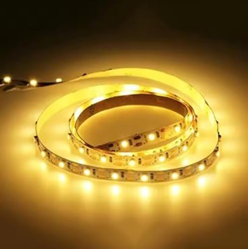 Tira Led Flexible SMD2835 4M Blanco Cálido Con Pilas AA miniatura 2