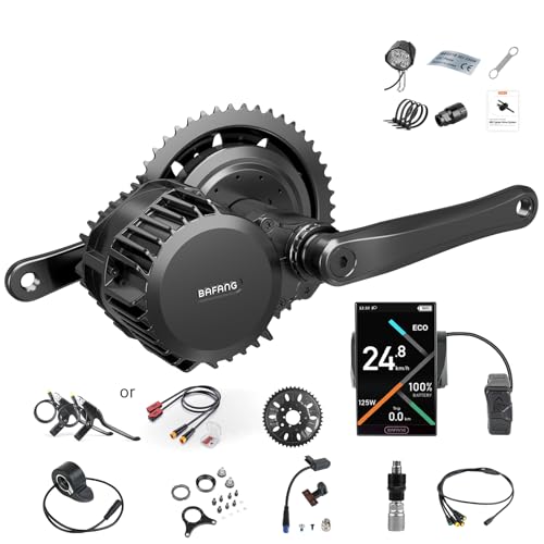 Bafang 1000W Mid Drive Kit with Battery(Optional) :Bafang HD BBS03