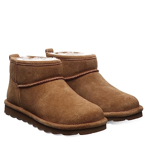 Bearpaw Women's Shorty Hickory Size 9 | Women's Ankle Boot | Women's Slip On Boot | Comfortable Winter Boot #TOP6