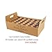 Nishiyuenyi Kraft Confetti Cone Tray Kit, Holder Candy DIY Handmade,Ornament Display Stand Box,Wedding Decoration for Rustic Favour Decor, Brown and 30 Holes