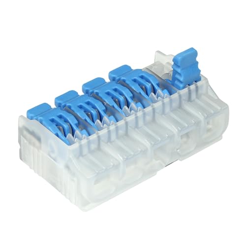 Ideal Electrical in-Sure Lever Wire Connector,12 AWG, 5-Port (30-20L25J), Jar of 200—Compact Releasable Connectors for Solid and Stranded Wire by Ideal Industries - Image 3