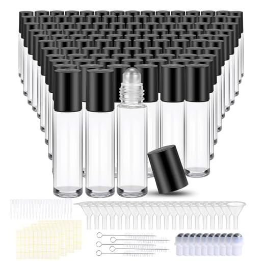 150 Pcs Essential Oil Roller Bottles Pack