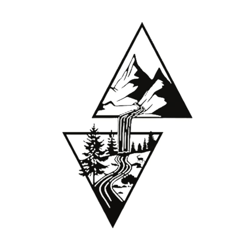 Scribbl3d Plastic Cascade Wall Hanging Home Decor Wall Art For Home And Offices Gift Items (Standard)