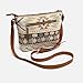 Imagen de MISAKO Tiani bolso bandolera pequeño con estampado jacquard y neceser pequeño Mujer