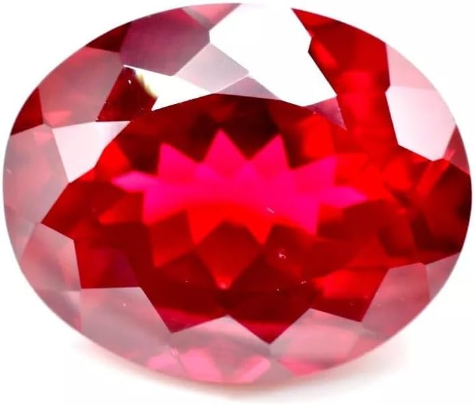 Natural Certified Burma Pigeon Blood Red Ruby Huge Oval Loose Gemstone 10-12 Ct