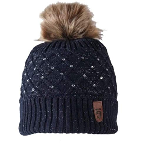 Horka Shelly Womens Hat bleu bonnet chaud hiver femme One Size