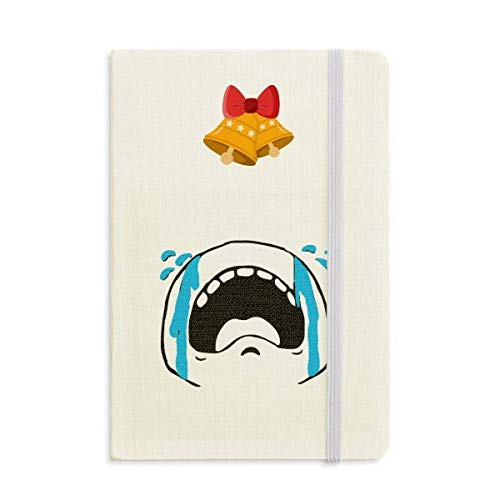 Carnet de notes Happy Noir Cry Loudly : cahier d'écriture ligné pour bureau et notes quotidiennes
