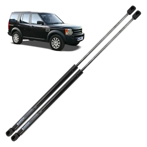 BIAREN 2x Rear Tailgate Boot Gas Struts For Land Rover Discovery 3 4 L319 2004-2016 Lift Support System 480 (N) 480 MM BHE780012 LR086368 8H22-406A10-BA