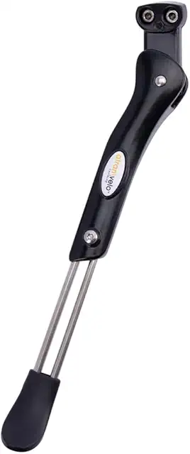 Atran Velo Stylo DV Hinterbauständer - Schwarz, Einheitsgröße für 24-28 Zoll Fahrräder