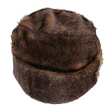 Healeved Máscara de Lente de una Pieza Sombrero de Anciano Sombrero de Animal con Patas Pelo Gorro Termico esquis Gorro Hombre Gorras de Hombre Gorra de Piel sintética para Ancianos Khaki