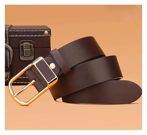 Mens Belts,Personality Belt Handmade Belts for Men Whole Cowhide Men's Belts Belt Men Alloy Buckle Adjustable(Black,106cm)3