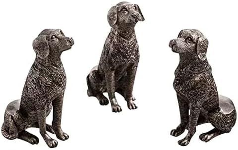 Loszaral 3Pcs Plant Pot Feet, Flower Pot Feet, Mini Animal Shape Resin Plant Risers for Pots - Dog, Rabbit Decorative Pot Feet (Dog)