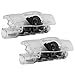 kanuoc Car Door Lights Logo for Lexus ES GS GX460 IS LS RC RX UX Series, Led Laser Car Door Ghost Shadow Welcome Courtesy Step Light, Plug and Play