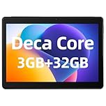 Haipky 10.1" Android 10.0 Smart Phone Tablet, 10-Core MTK6797, 3GB+32GB, Dual Cameras, Dual 4G Lte SIM, 1280 * 800 IPS Screen, 6000mAh Battery, WiFi, Bluetooth, Metal Shell (Grey)