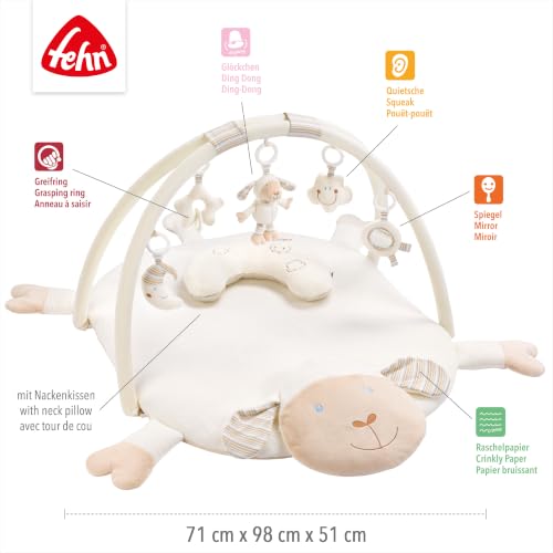 Fehn 3-D Activity-Decke Schaf BABYLOVE – Spielbogen & Anhänger für Babys – Ansicht 5