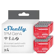 Shelly 1PM Mini Gen3 - Micromodule Wi-Fi Schakelrelais│ 1 Kanaal 8A