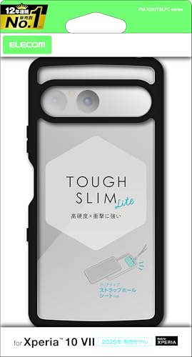 GR Xperia 10 VII(SO-52F) P[X Jo[ NA ϏՌ Ռz nCubh ^ y SGA[NbV TOUGH SLIM LITE Xgbvz[t ubN PM-X252TSLFCBK