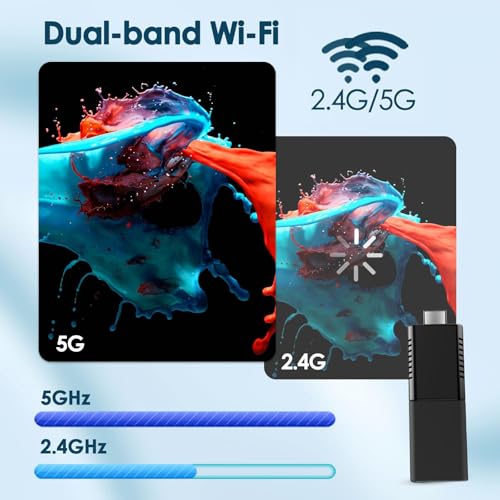 4K Tv Stick 2GB Ram 16GB Quad-Core 64Bit Dual 2.4G/5G Wifi HDR10+ Ultra Usb Hd Smart Tv Stick Box Streaming Media (Stick1.1) - 3