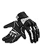 INBIKE Motorradhandschuhe Herren Damen Sommer Motocross Handschuhe Motorrad Fahrradhandschuhe Männer Vollfinger Schutz Atmungsaktiv Schwarz&Weiß XL