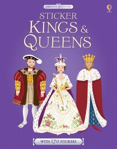 Sticker Kings & Queens (Sticker Dressing) Paperback โ 8 Mar. 2018