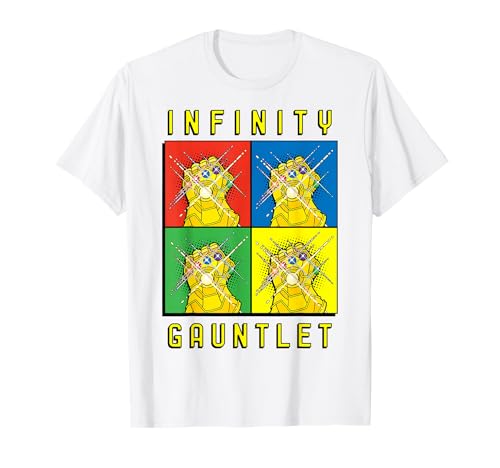 T-shirt Avengers Marvel Infinity Gauntlet idée cadeau pour fan de comics