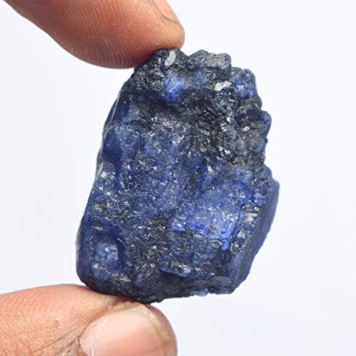 AAA++ Quality Sapphire 53.00 Ct Natural Raw Rough Certified Blue Sapphire Wire Wrapped Gemstone2
