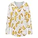 Potato Chips Hoodies for Women V Neck Pullover Sweatshirts Long Sleeve Shirts Fashion Tops