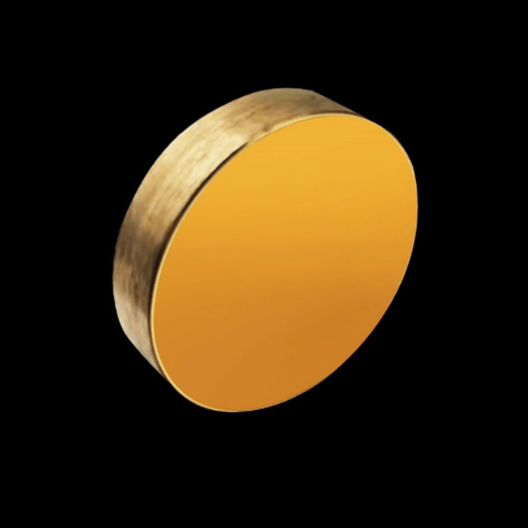 Gold-Plated Reflectors - Enhanced Optical Performance and Aesthetic Appeal for Handicrafts and Jewelry(D38.1x3mm Silicon GP)
