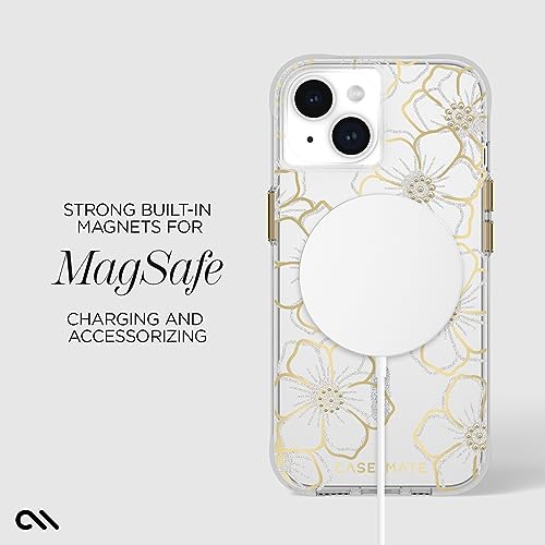 Coque fine magnétique iPhone 15 paillettes Case-Mate - 4