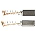 HALLMERS 2pcs 5mm x 5mm x 8mm Carbon Motor Brush - For Mini Power Drill Electric Grinder - With Spring Coil Copper Wire Electrical Spare Part Accessories Brushes Set Replacement Electronic Rotary Tool