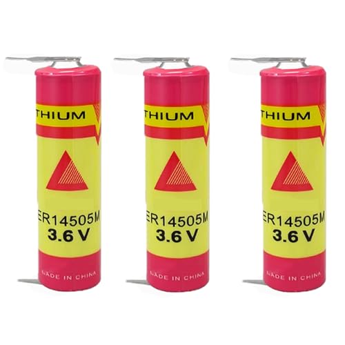 YICUAA�i3����jER14505M 3.6V 2200mAh ���`�E���d�r�A�����p ER14500 �d�C���[�^�[ �K�X�iiron feet�j