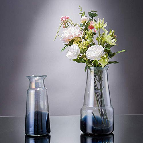 Vase en verre transparent pour décoration de table de mariage chic - 4