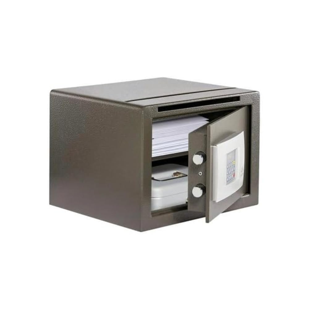 BURG-WÄCHTER Coffre-Fort à Meubles avec Serrure Electronique à Combinaison, Niveau de Sécurité B, PointSafe P2E EWS, Noir