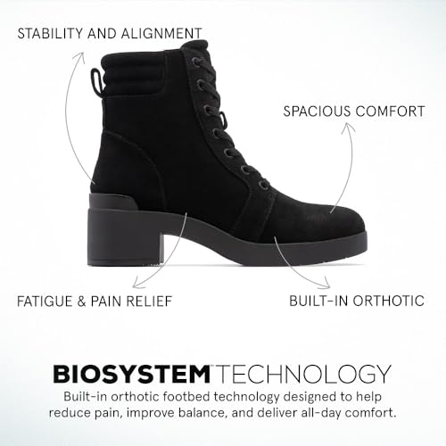 ABEO Capital Lace Boots For Women | Fall Boots for Women | Water Resistant Leather | Built-In Orthotic Insole | Orthotic Boots3
