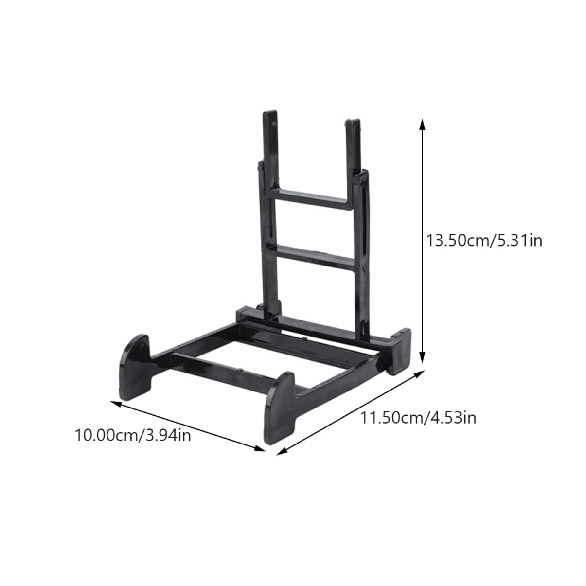 ERINGOGO Dish Storage Rack 5pcs Plate Display Stands Wall Mount for Plates Elegant Decor for Home