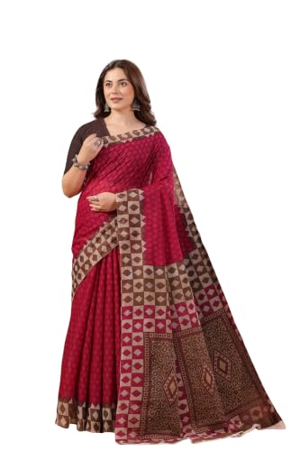 Image of TAMAIRA FASHION Mulmul Pure Cotton Saree For Woman |Office Wear Daily Wear Sarees For Women Without Blouse Piece(Available in 15 Colours)