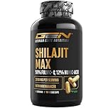 Mumijo Shilajit Max - 180 capsule ad alto dosaggio con 2000 mg per dose giornaliera - estratto originale 10:1 con 50% acido fulvico + 12% acido umico + bioenhancer - senza additivi inutili, vegano