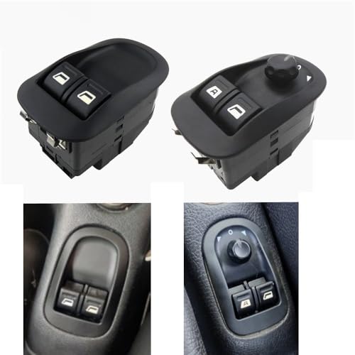 Bouton lève-vitre pour Peugeot 206 réparer commande 6554.WQ