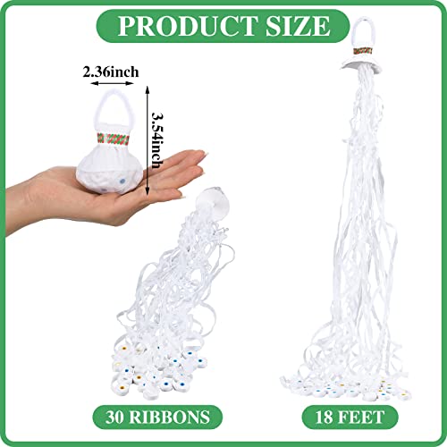 Wettarn 100 Pcs Throw Streamers Confetti Romantic Hand Throw Streamers No Mess Streamer Crackers For Christmas Wedding Birthday Party Celebrations Graduation Party Favors thumb #1