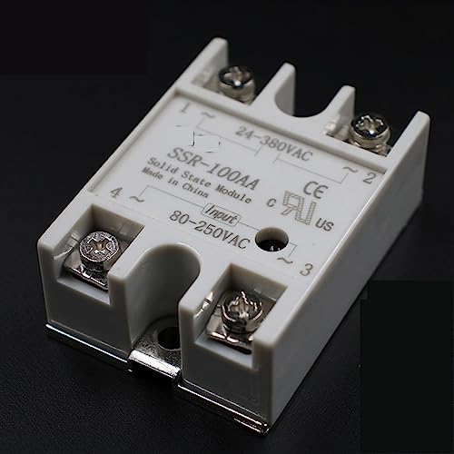 Réguler un chauffage avec le relais SSR-100A 80-250VAC entrée charge alternative