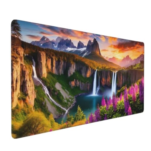 Alfombrilla de ratón gigante de 700x300 mm para teclado de portátil en tu zona gaming