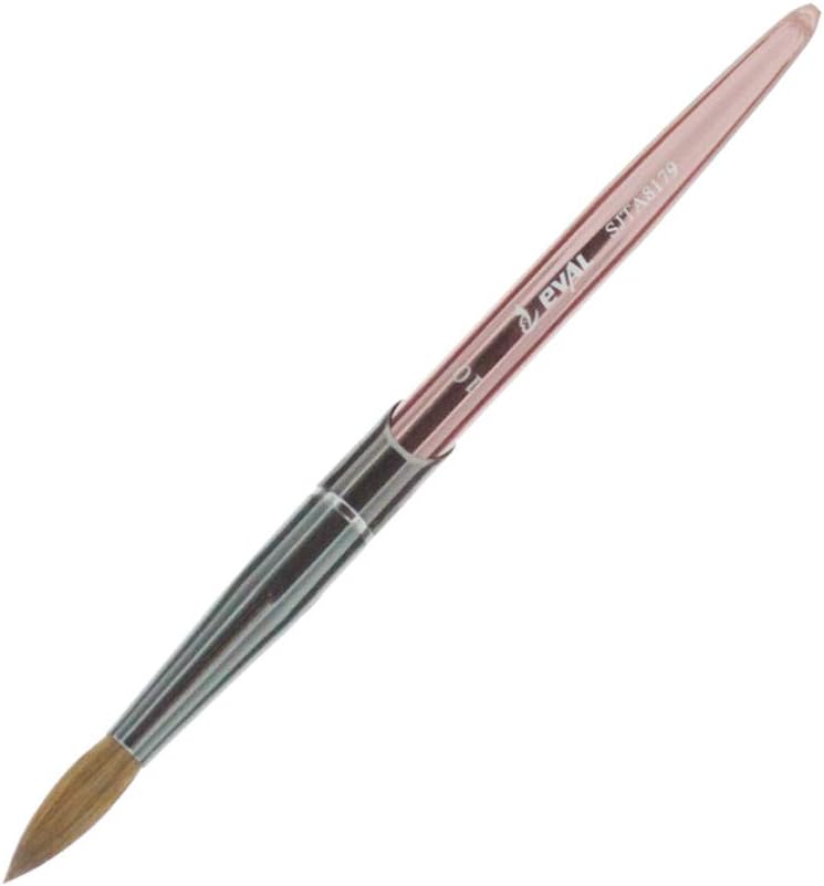100% Kolinsky Sable Brushes Acrylic Nail Brush Professional Nail Art Tool Four Colors (R-10)